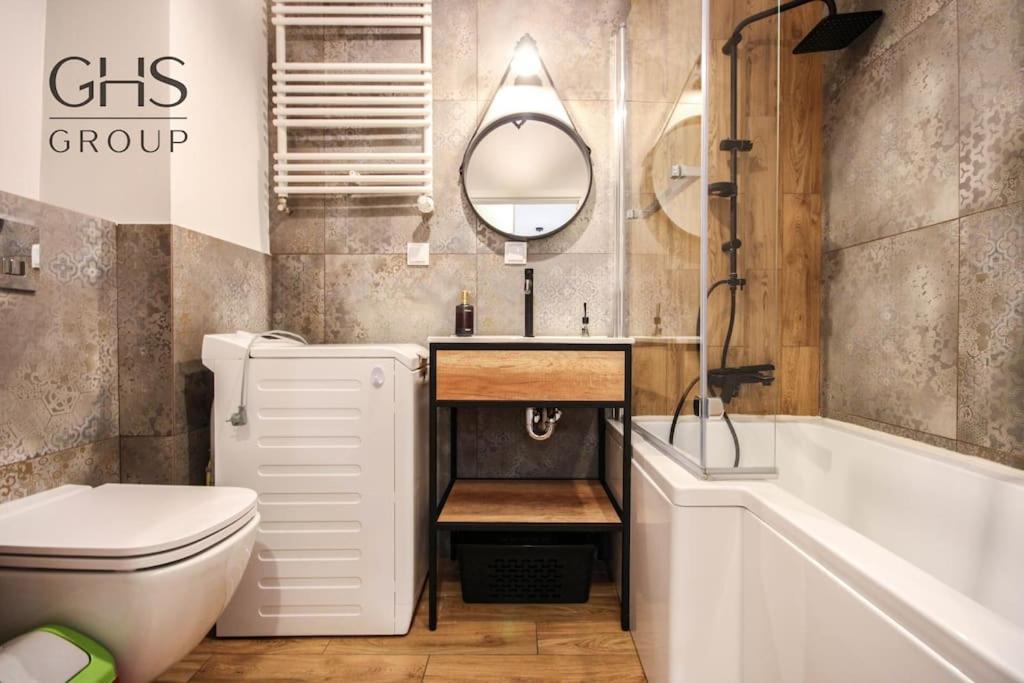 Apartament W Budynku Nad Wisla, Barska 69 Cracovia Exterior foto
